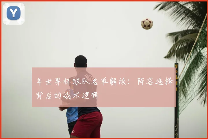 年世界杯球队名单解读：阵容选择背后的战术逻辑