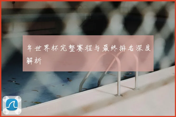 年世界杯完整赛程与最终排名深度解析
